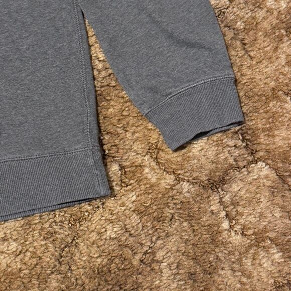 Vintage Y2K Nike Small Logo Hoodie Grey XXLarge - Picture 3 of 5